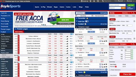 boylesports desktop site